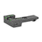 Hiviz Adj Rear Sight Rug Rvlvr Gr-rd